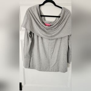 XL womens lilly pulitzer off the shoulder top